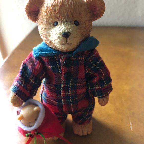5 for $25 RUSS BERRIES *POSEABLE* Plastic Teddy Bear Figurines - Picture 2 of 5